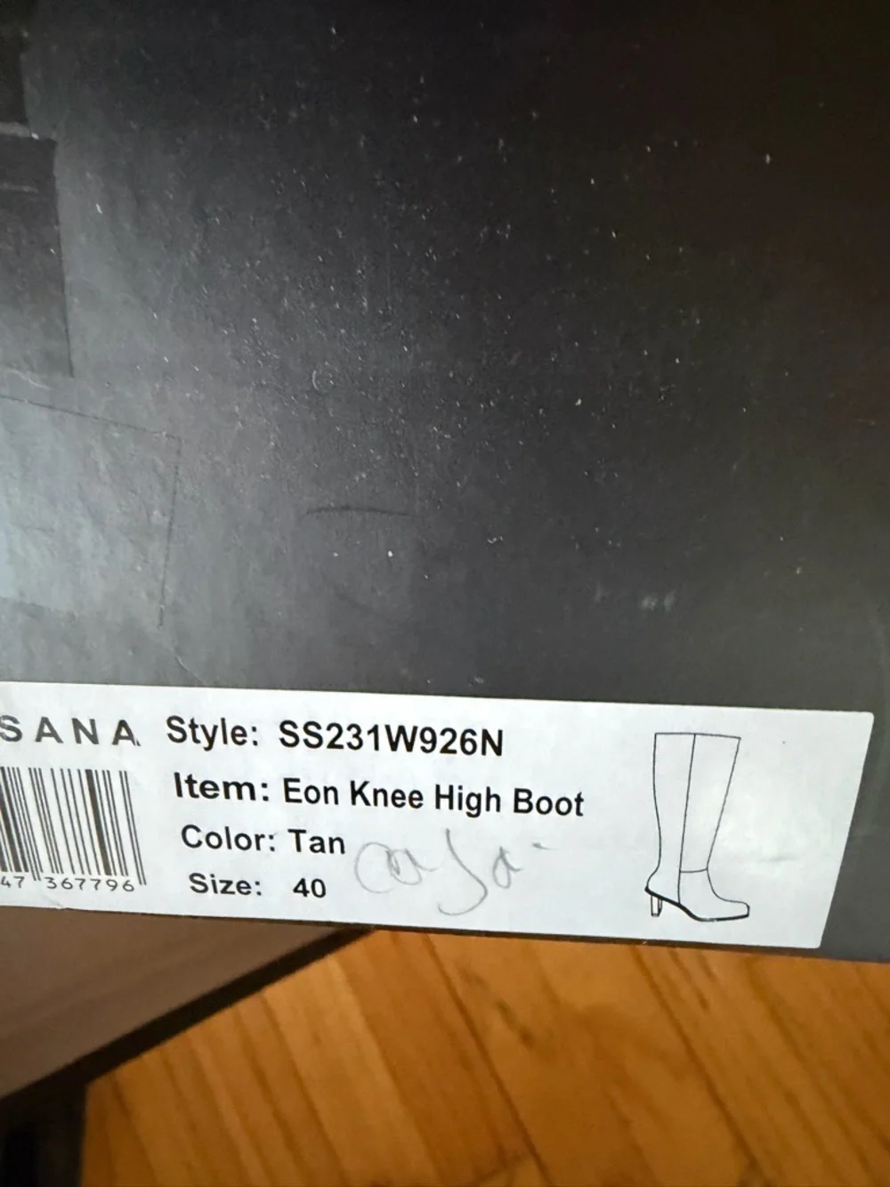 Sol Sana Eon Knee High Boots Tan Leather heels shoes Revolve 40 9